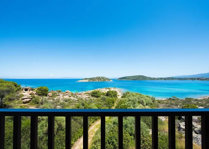 Apartmán Nereus & Oceanus Beachfront Apartments, Lagonisi #feelslikehome Ormos Panagias